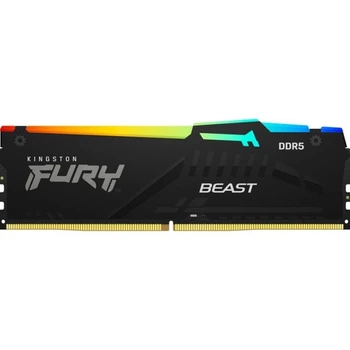 Модуль памяти DDR5 16GB/6000 Kingston Fury Beast RGB Black (KF560C30BBA-16)