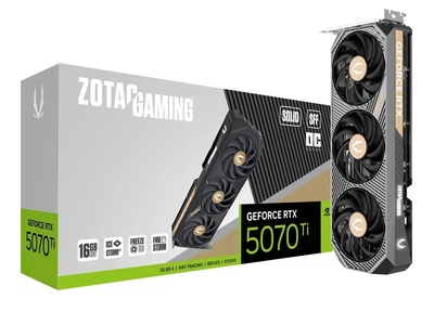 Відеокарта ZOTAC GAMING GeForce RTX 5070 Ti SOLID SFF OC (ZT-B50710J3-10P)