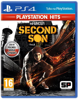 Гра PS4 inFAMOUS Second Son (Blu-ray) (711719702016)