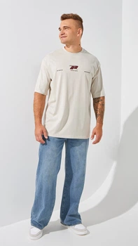 Джинсы Baggy Fit мужские W013 34 Синий shop (2000999191633)