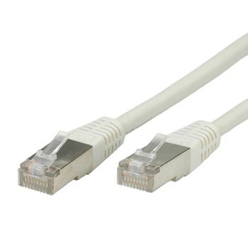 Патч-корд Roline RJ45 FTP5e 2.0m patch AWG26 D=5.5mm Gold Protect сірий(21.99.0102)
