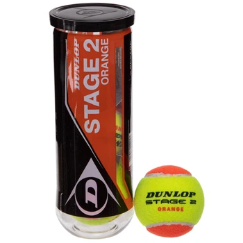 М'яч для великого тенісу DUNLOP STAGE 2 ORANGE 3шт (у вакуумній упаковці) (DL601339)