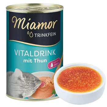Бульон Miamor Vitaldrink mit Thun напиток Миамор Виталдринк для кошек, Тунец 135 мл (74362)
