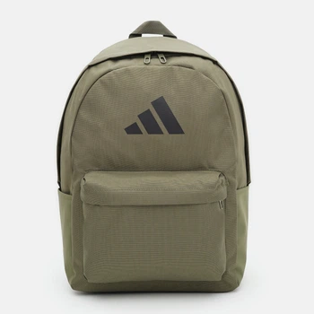 Рюкзак спортивний 27,5 л вміщує формат А4 Adidas Clsc Bars Bp IS7051 Olistr/Black (4067901111910_5906751213896)