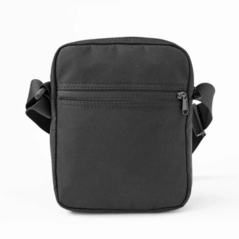 Барсетка Fatum Black черная, тканевая, мужская