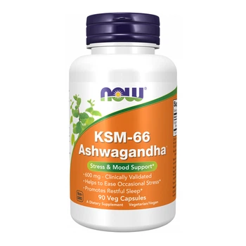 KSM-66 Ashwagandha® - 90 vcaps ашваганда KSM-66 для зниження стресу, підтримки спокою, енергії та стресостійкості