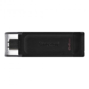 USB Flash Kingston 64GB USB-C 3.2 Gen 1 DataTraveler 70, Retail