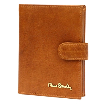 Чоловічий шкіряний гаманець Pierre Cardin TILAK110 326A Коричневий