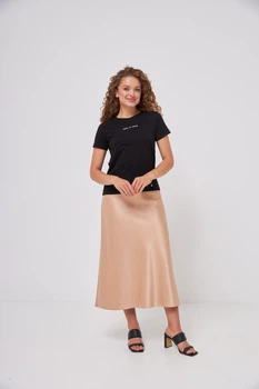 Спідниця мідаксі з шовк сатину Wear me S Бежевий (світлий) (20_25_95_12817)
