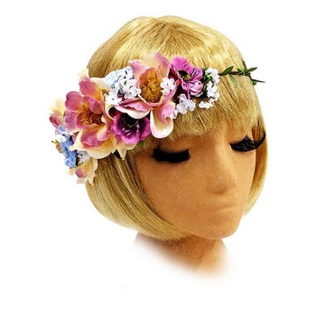 Венок Чайна роза SETA Decor 15-521Peachy-S