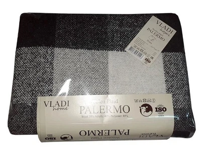 Плед Vladi Palermo Pictor серо-антрацитовый 170х210 от 1 шт