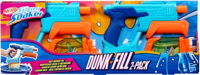 Набір бластерів іграшкових водних Hasbro Данк Філ Нерф Супер Сокер 2 шт G0995 (5010996281074)