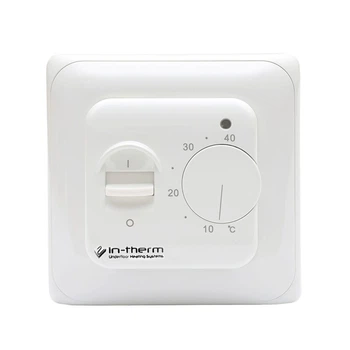 Механический терморегулятор In-Therm RTC 70 для электрического теплого пола White