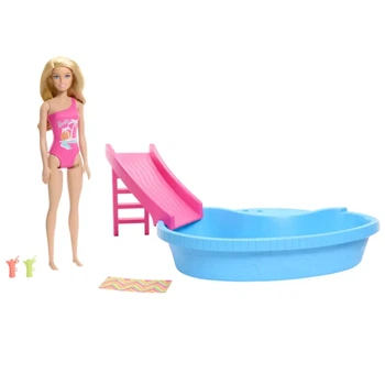 Кукла Barbie Развлечения у бассейна (HRJ74)