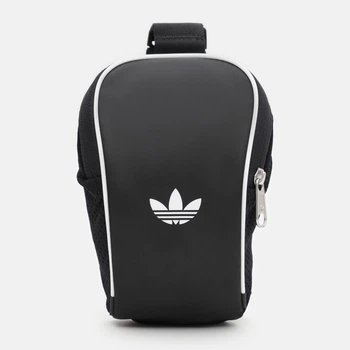 Спортивна сумка крос-боді через плече тканинна Adidas Adicolor Small Item Bag JD5570 Black (4067902233291)