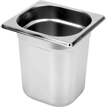 Pojemnik gastronomiczny Yato GN 1/6 stal nierdzewna 17.6x16.2x20 cm (5906083031786)