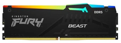 Память пк Kingston ddr5 64gb kit (32GBx2) 6000 fury Beast rgb kf560c36bbe2ak2-64