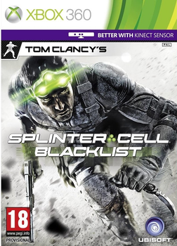 Гра Xbox 360 Tom Clancy's Splinter Cell: Blacklist (Blu-ray диск) (3307216175377)