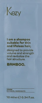 Шампунь для тонкого волосся (пробник) - Kezy Bamboo Shampoo 10ml (1443541-28017464)