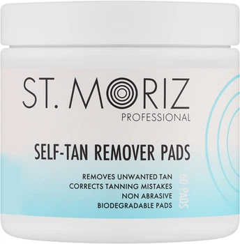 Диски для зняття автозасмаги - St.Moriz Professional Tan Remover Pads 60шт (1332176-28929459)