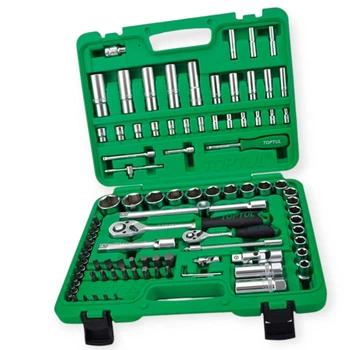 Набор инструмента 1/2",1/4" 94 шт с битами Toptul