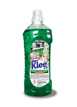 Жидкость универсальная для мытья полов klee frische von grunen garten (1450 мл) (4260418930641)