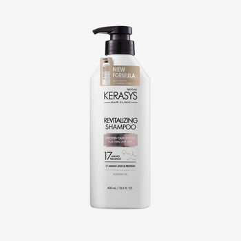 Шампунь Kerasys Hair Clinic System Revitalizing Оздоравливающий 400 мл (8801046838655)