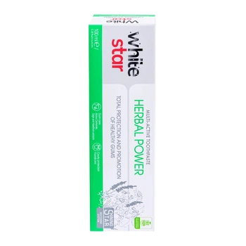 Мультиактивная зубная паста White Star Herbal Power 100 мл (3800237400317)
