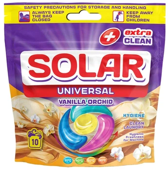 きみさん　豊丸セル1P Капсули для прання Solar Universal Vanilla Orchid 10 шт