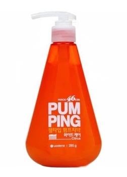 Зубная паста с дозатором Perioe LG Pum Ping Сitrus -цитрус, 285 мл (8801051065602)