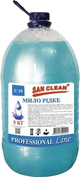 Жидкое мыло San Clean Prof Голубое 5 л (4820003544402)