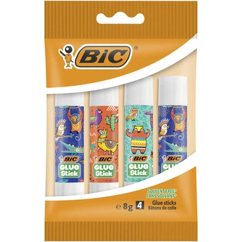 Набір клею-олівця BIC водна основа 8 г x 4 шт (3086123500280)