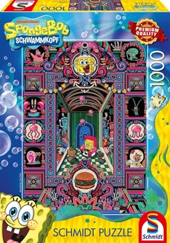 Пазл Schmidt Thomas Kinkade SpongeBob Crazy World 1000 шт. (58587)