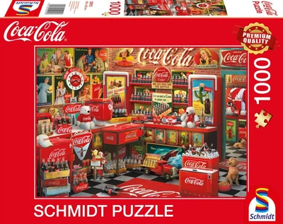 Пазл Schmidt Thomas Kinkade Coca Cola Nostalgie Shop 1000 шт. (59915)