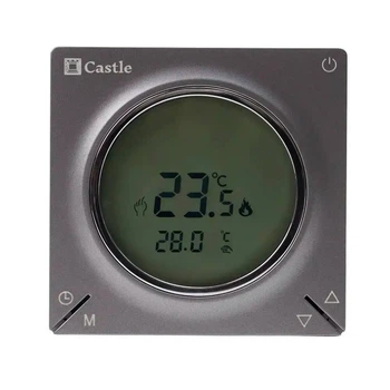 Терморегулятор програмований Castle AC829H Графіт