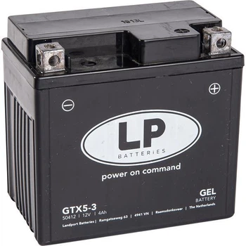 Акумулятор для мототехніки Landport GEL 12V 4Аг 60А (EN) LTX5-3 R+