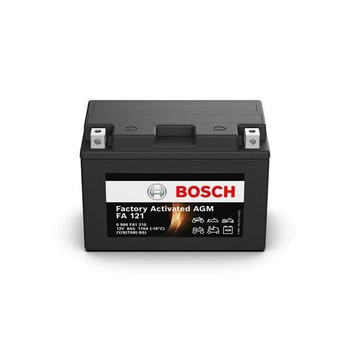Акумулятор для мототехніки Bosch Factory Activated AGM 12В 8Аг 115A (EN) 0 986 FA1 210 L+
