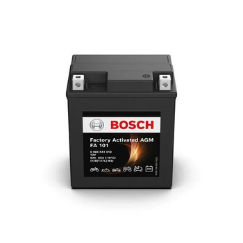 Акумулятор для мототехніки Bosch Factory Activated AGM 12В 6Аг 100A (EN) 0 986 FA1 010 R+