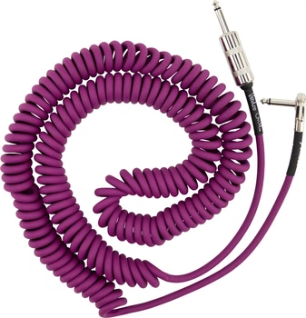 Кабель інструментальний FENDER CABLES JIMI HENDRIX VOODOO CHILD 30' COIL PURPLE (301777)
