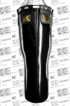 Боксёрский мешок гильза Black «Карат» 120×45 см, 40–45 кг