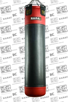 Боксёрский мешок Red «Карат» 170×40 см, 50–60 кг