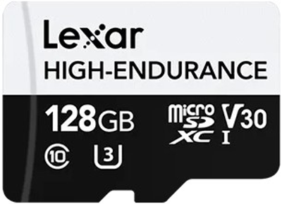Карта пам'яті Lexar High-Endurance microSDXC 128GB UHS-I (LMSHGED128G-BCNNG)