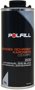 Антигравий барашек POLFILL - 200 черный 1кг (под пистолет)