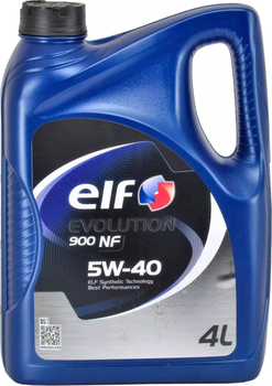 Моторне масло Elf Evolution 900 NF 5W40 4 л (3267025010811)