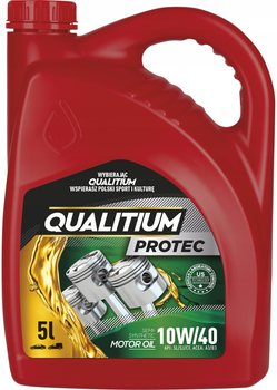 Моторне масло Qualitium Protec 10W40 5 л (5906749633804)