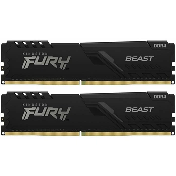 メモリー KINGSTON FURY 32 DDR4 3200MHz Kingston FURY Beast Mémoire RAM DDR4 32GB (2x16GB) 3200MHz CL16
