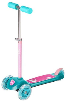 Самокат дитячий Nils Fun HLB001 Turquoise (16-51-069) (5907695542431)