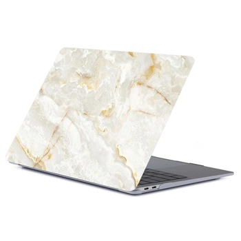 Чохол накладка xVibe Case для MacBook New Air 15" 2023-2026 M2/M3/M4/M5 Print Матовий Beige Marble