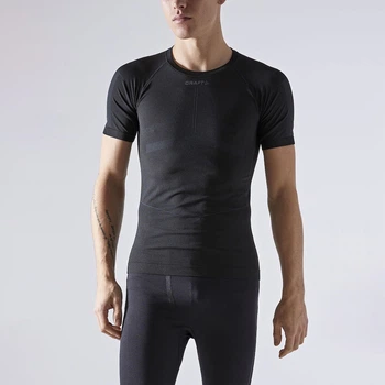Мужская термофутболка Craft ACTIVE INTENSITY SS M 1907954 - 999995 BLACK/ASPHALT S