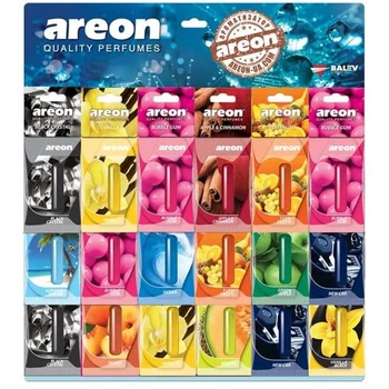 Освіжувач повітря рідкий лист AREON "LIQUID" MIX на планшеті 5ml